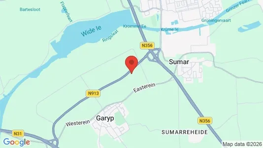 Office spaces for rent i Tytsjerksteradiel - kort over placeringen