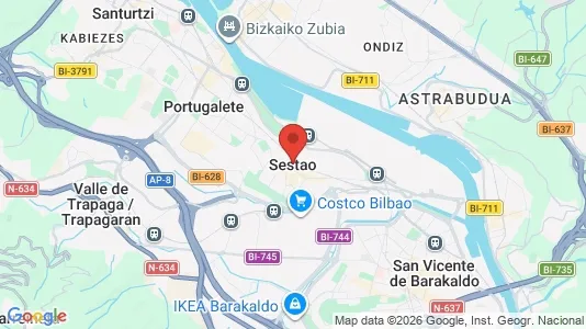 Lokaler til leie i Sestao – Bilde fra Google Street View