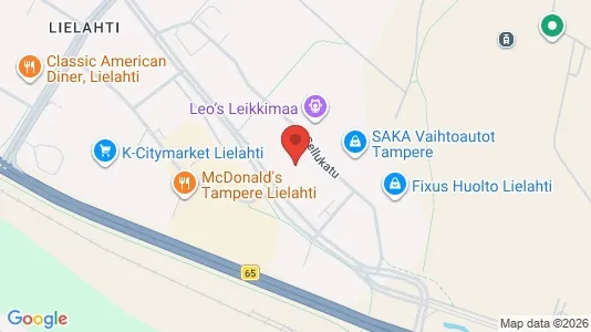 Büros zur Miete i Tampere Luoteinen - kort over placeringen