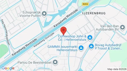 Bedrijfsruimtes te huur i Hellevoetsluis - Foto uit Google Street View