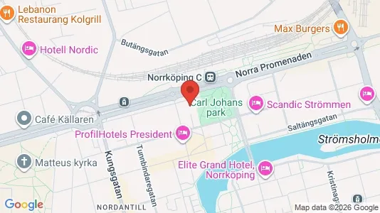 Büros zur Miete i Norrköping – Foto von Google Street View