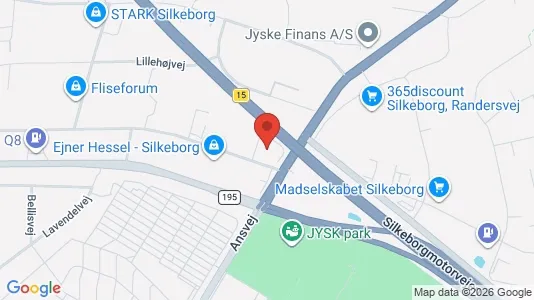 Büros zur Miete i Silkeborg – Foto von Google Street View