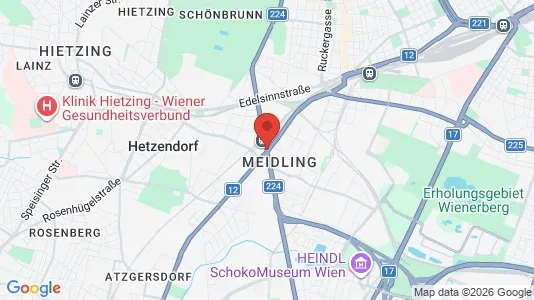 Büros zur Miete i Wien Meidling – Foto von Google Street View