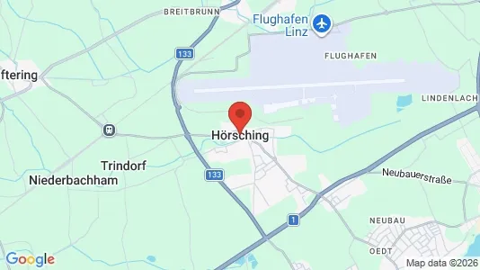 Gewerbeflächen zur Miete i Hörsching – Foto von Google Street View