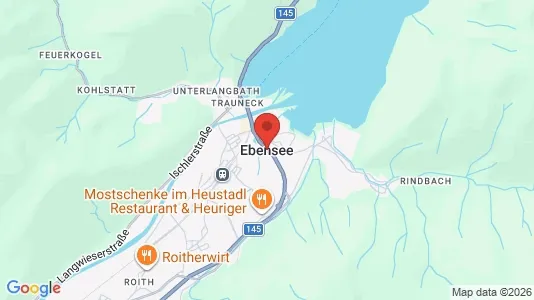 Toimistotilat Vuokrattavana i Ebensee - Kuva Google Street Viewstä