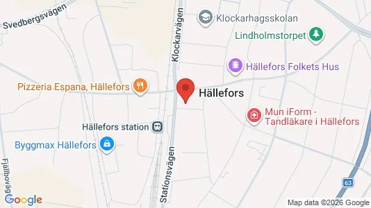 Office spaces for rent i Hällefors - Photo from Google Street View