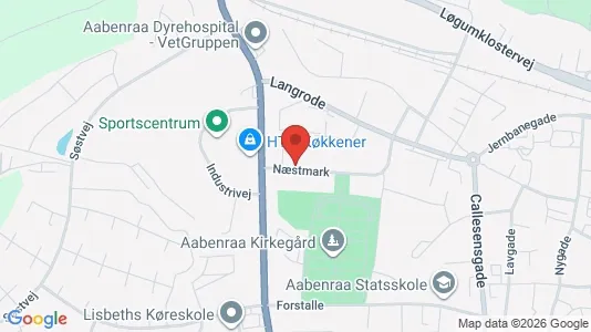 Varastot Vuokrattavana i Aabenraa - Kuva Google Street Viewstä