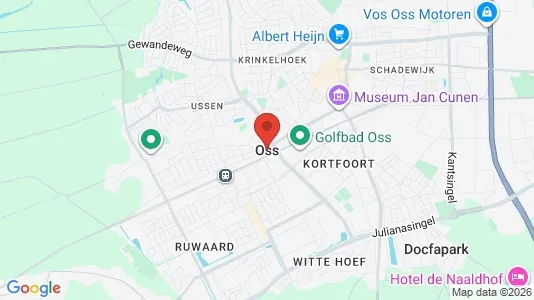 Kontorslokaler för uthyrning i Oss – Foto från Google Street View
