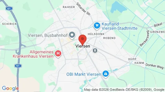 Büros zur Miete i Viersen – Foto von Google Street View