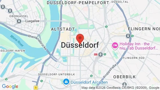Lager zur Miete i Düsseldorf – Foto von Google Street View