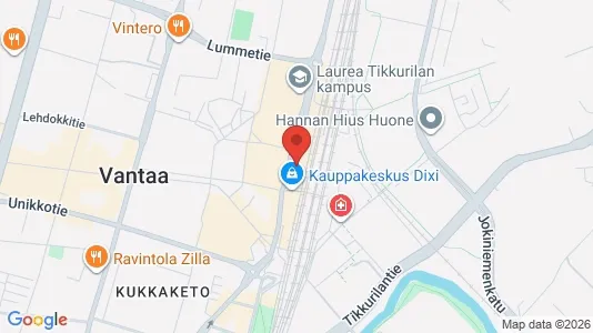 Office spaces for rent i Vantaa - kort over placeringen