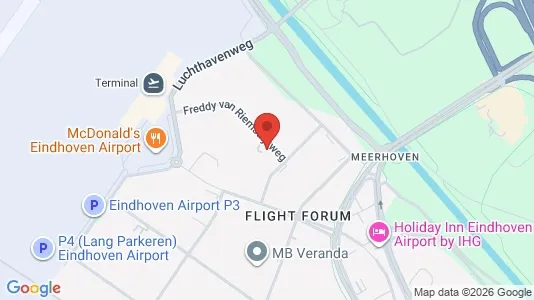 Office spaces for rent i Eindhoven - kort over placeringen