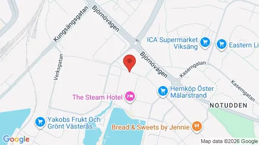Kontorlokaler til leje i Västerås - Foto fra Google Street View