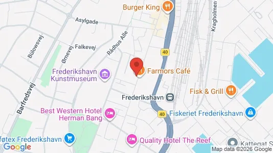 Liikekiinteistöt Myynnissä i Frederikshavn - Kuva Google Street Viewstä