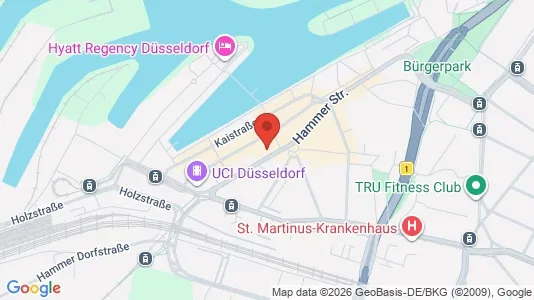 Commercial properties for rent i Dusseldorf - Photo from Google Street View