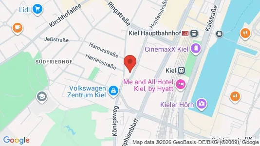 Bedrijfsruimtes te huur i Kiel - Foto uit Google Street View