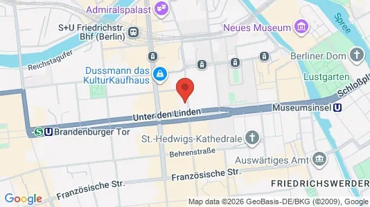 Liikekiinteistöt Vuokrattavana i Berlin Mitte - Kuva Google Street Viewstä