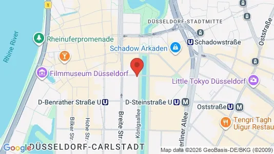 Lokaler til leie i Dusseldorf – Bilde fra Google Street View