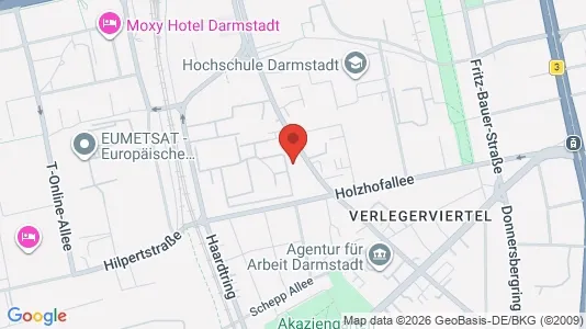 Lokaler til leie i Darmstadt – Bilde fra Google Street View