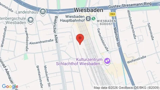 Lokaler til leie i Wiesbaden – Bilde fra Google Street View