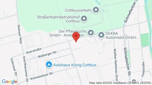 Commercial properties for rent i Cottbus - Photo from Google Street View