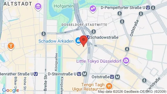Commercial properties for rent i Dusseldorf - Photo from Google Street View