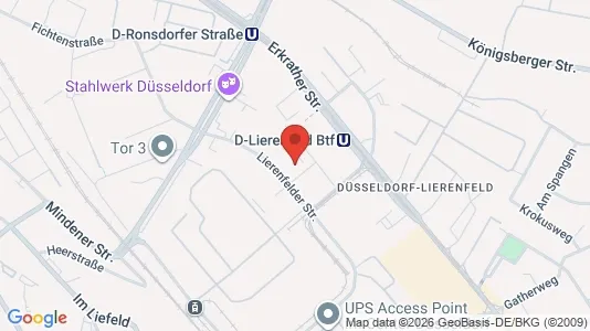 Commercial properties for rent i Dusseldorf - Photo from Google Street View