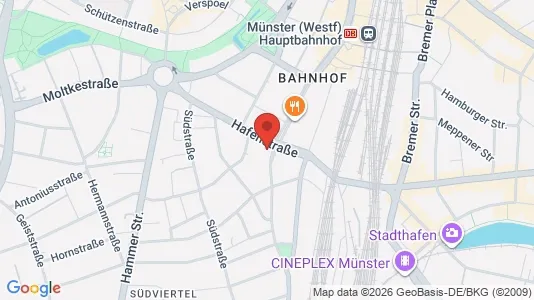 Liikekiinteistöt Vuokrattavana i Münster - Kuva Google Street Viewstä