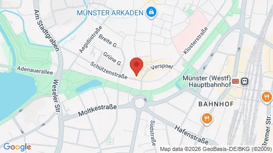 Liikekiinteistöt Vuokrattavana i Münster - Kuva Google Street Viewstä