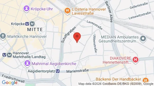 Gewerbeflächen zur Miete i Hannover – Foto von Google Street View