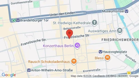 Gewerbeflächen zur Miete i Berlin Mitte – Foto von Google Street View