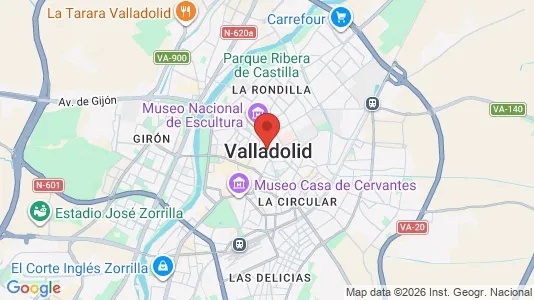 Lokaler til leie i Valladolid – Bilde fra Google Street View