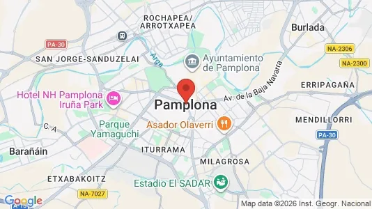 Lokaler til leje i Pamplona/Iruña - Foto fra Google Street View