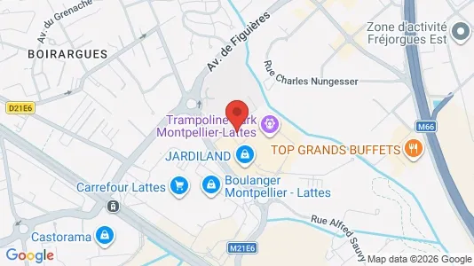 Lokaler til leie i Montpellier – Bilde fra Google Street View