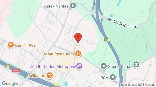 Lokaler til leie i Nantes – Bilde fra Google Street View