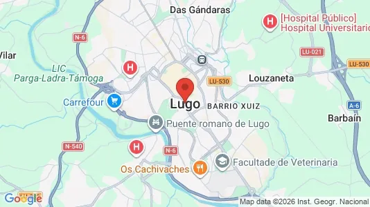 Bedrijfsruimtes te huur i Lugo - Foto uit Google Street View