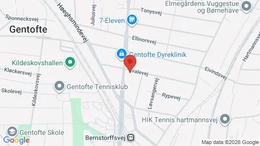 Kontorlokaler til leje i Hellerup - Foto fra Google Street View