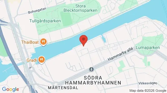 Büros zur Miete i Hammarbyhamnen – Foto von Google Street View