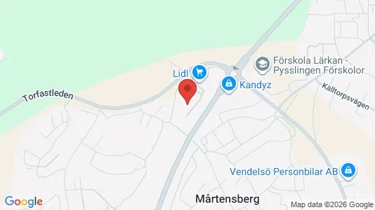 Bedrijfsruimtes te huur i Haninge - kort over placeringen