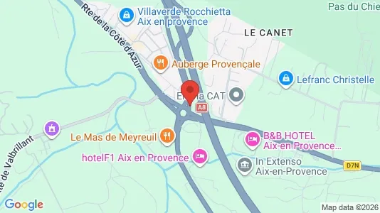 Lokaler til leje i Aix-en-Provence - Foto fra Google Street View