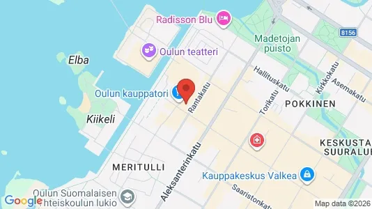 Liikekiinteistöt Vuokrattavana i Oulu - Kuva Google Street Viewstä