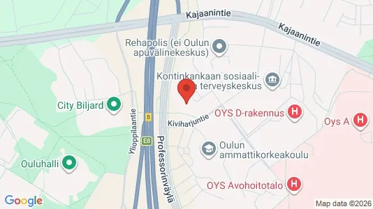 Kontorlokaler til leje i Oulu - Foto fra Google Street View