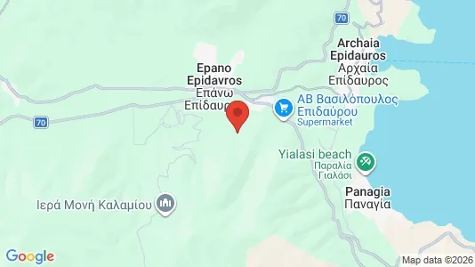 Liikekiinteistöt Vuokrattavana i Epidaurus - Kuva Google Street Viewstä