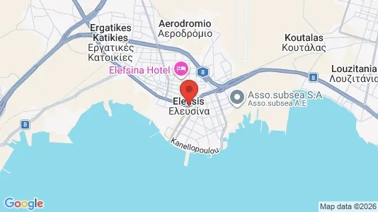 Lokaler til leie i Elefsina – Bilde fra Google Street View