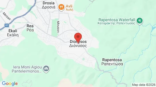 Bedrijfsruimtes te huur i Dionysos - Foto uit Google Street View