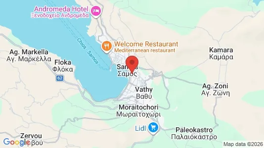 Liikekiinteistöt Vuokrattavana i Samos - Kuva Google Street Viewstä