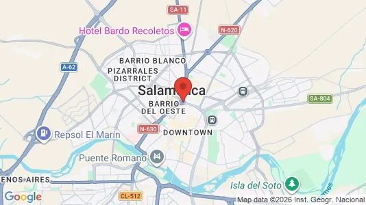 Lokaler til leje i Salamanca - Foto fra Google Street View