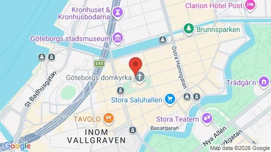 Kontorlokaler til leje i Gøteborg Centrum - Foto fra Google Street View
