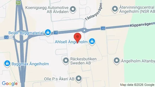 Kontorlokaler til leje i Ängelholm - Foto fra Google Street View