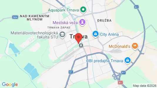 Kaupat Vuokrattavana i Trnava - Kuva Google Street Viewstä